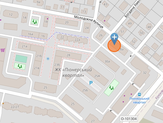 Розташування Центра здоров`я Світлани Ретьман